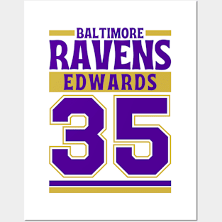 Baltimore Ravens Edwards 35 Edition 3 Posters and Art